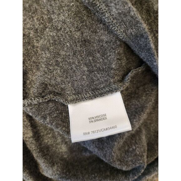 Eileen Fisher Sleeveless Gray Cowl Neck Tunic Top | Size M - Picture 7 of 8